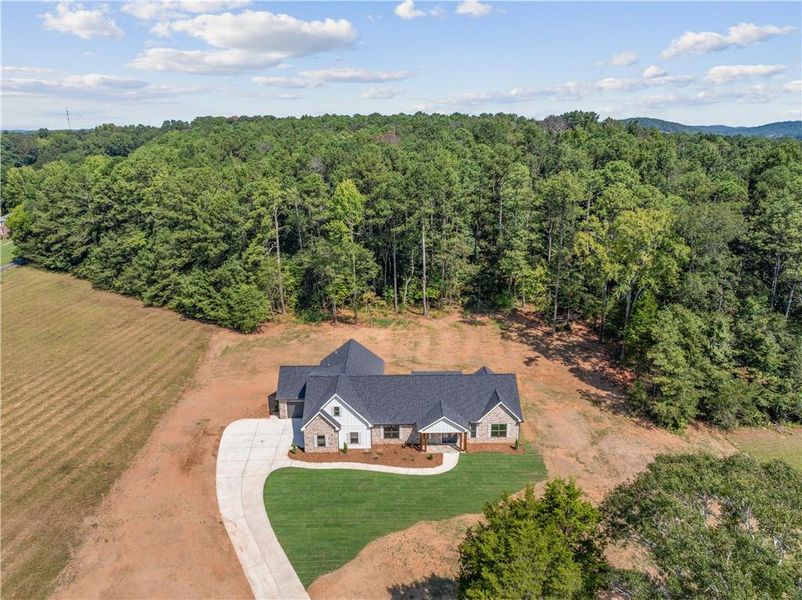 Front exterior of a new home in , Cartersville, GA, highlighting curb appeal (Image 21).