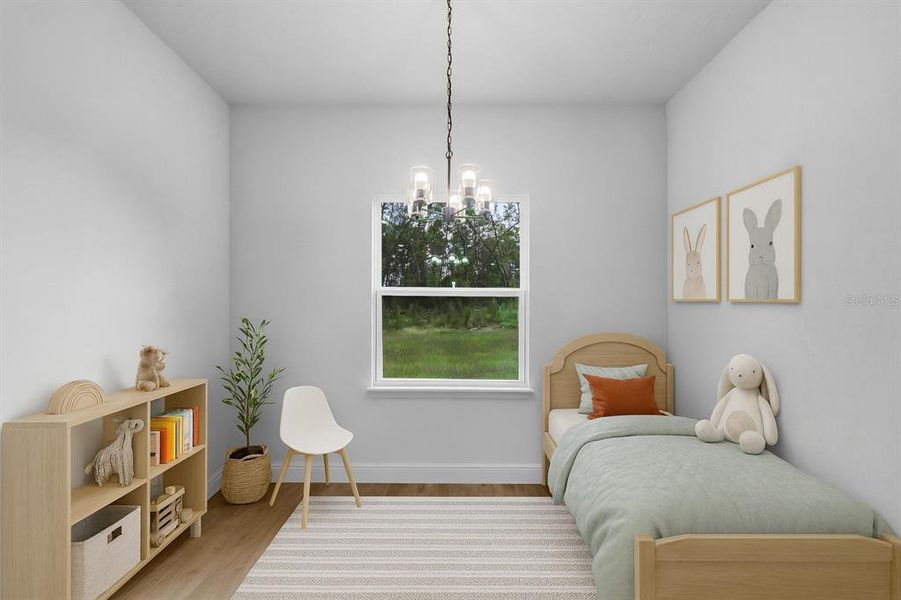 Furnished interior view inside a new home in , Ocala (Image 16).