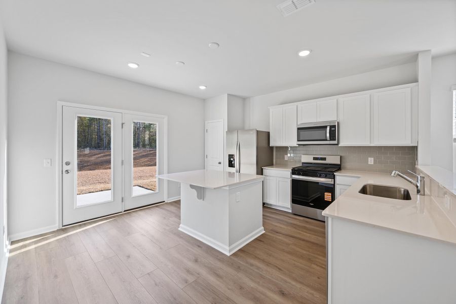 Furnished interior view inside a new home in , Summerville (Image 5).