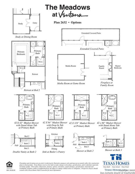 2D floor plan layout of this home in Ventana, Bulverde, TX (Image 5). 2D floor plan layout of this home in Ventana, Bulverde, TX (Image 5).