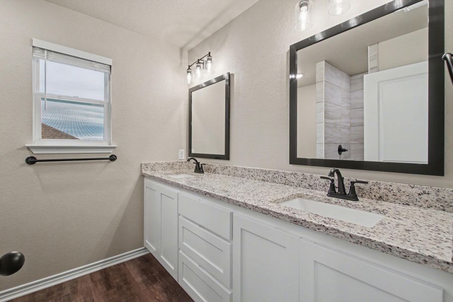 Furnished interior view inside a new home in , Burnet (Image 8).