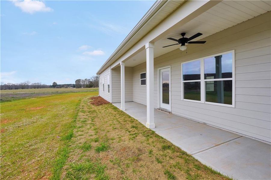 Exterior details and patio area of a home in , McDonough (Image 4).