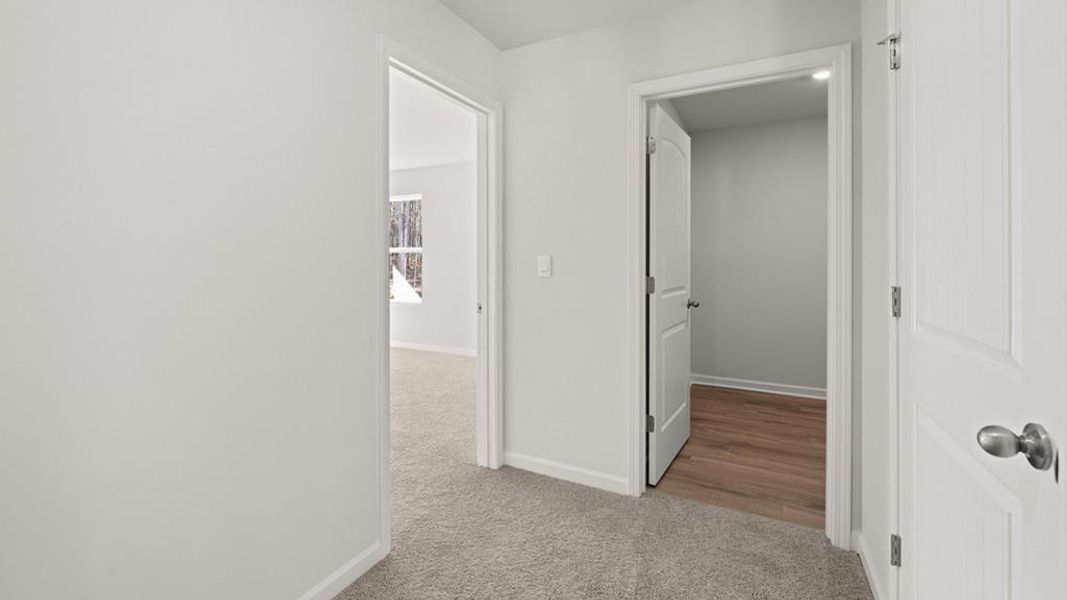 Spacious, unfurnished interior of a new home in Hamptons at Riverwood South, Dallas (Image 42).