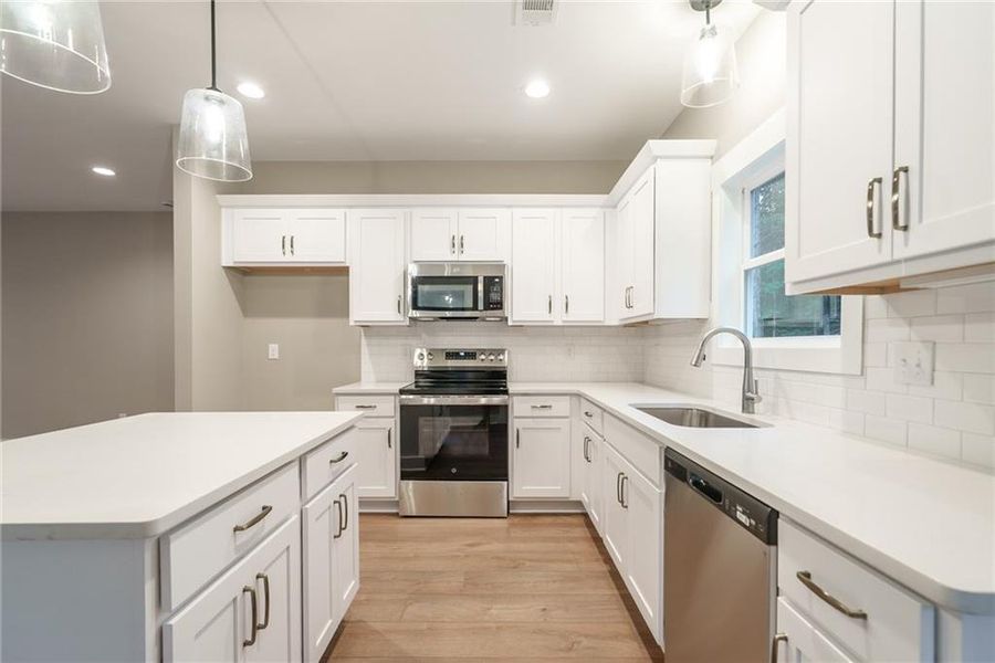 Furnished interior view inside a new home in , Social Circle (Image 9).
