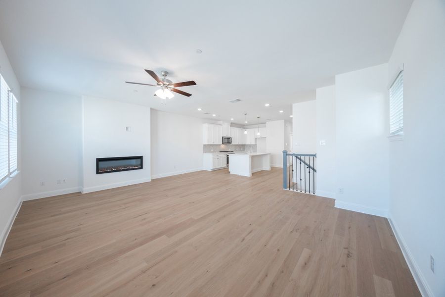 Spacious, unfurnished interior of a new home in Bayside, Rowlett (Image 18). Spacious, unfurnished interior of a new home in Bayside, Rowlett (Image 18).