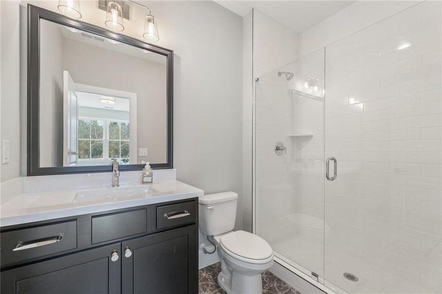 Furnished interior view inside a new home in Autumn Brook, Canton (Image 28).