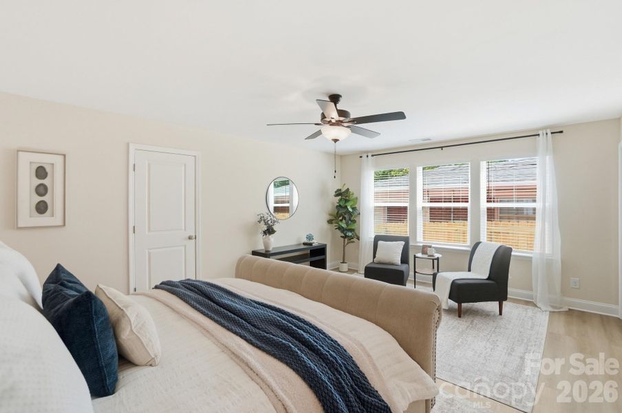 Furnished interior view inside a new home in , Charlotte (Image 11).