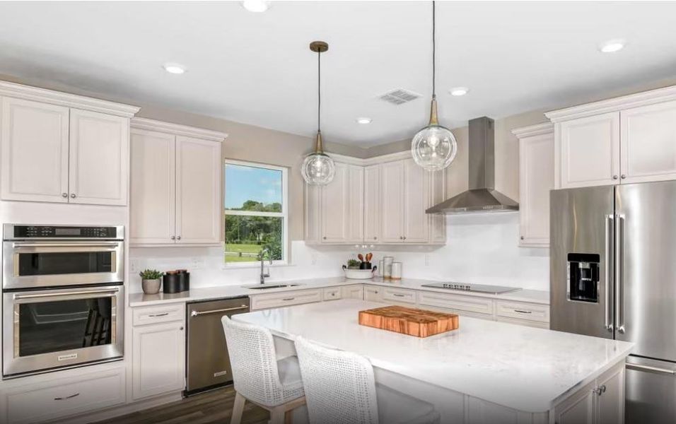 Furnished interior view inside a new home in Sun City Peachtree, Griffin (Image 8).