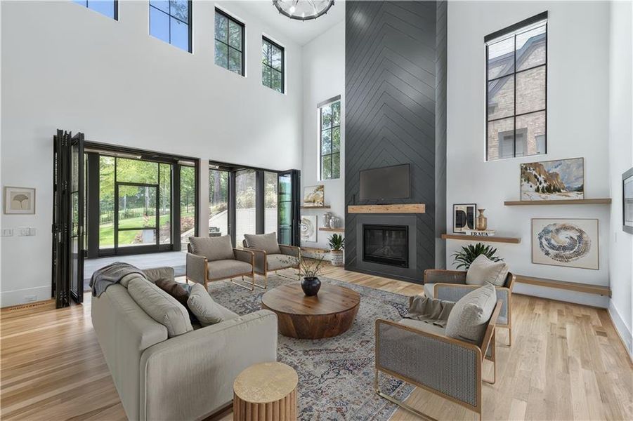 Furnished interior view inside a new home in , Acworth (Image 47).