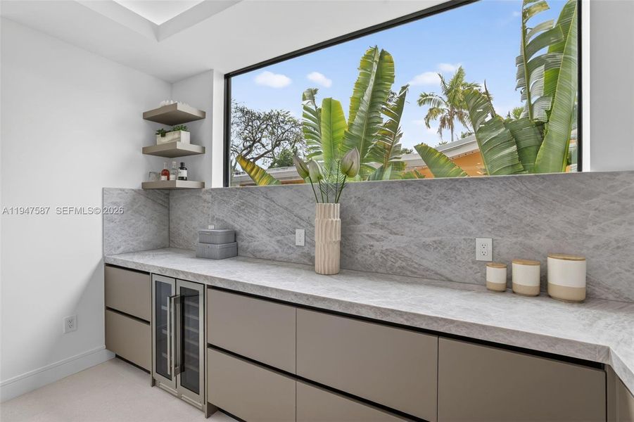 Furnished interior view inside a new home in , Fort Lauderdale (Image 66).