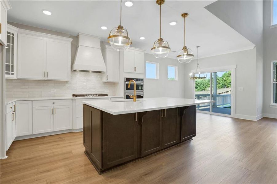 Furnished interior view inside a new home in Cambridge, Flowery Branch (Image 8).