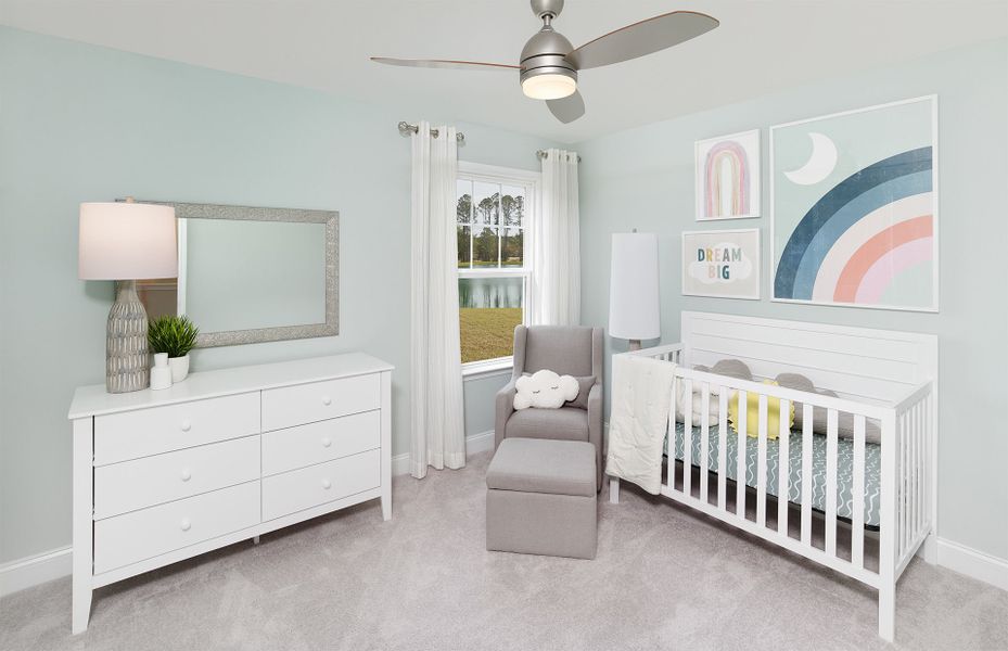Furnished interior view inside a new home in Salem Bay, Beaufort (Image 15).