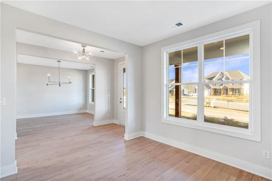Spacious, unfurnished interior of a new home in The Manor at Gainesville Township, Gainesville (Image 21).