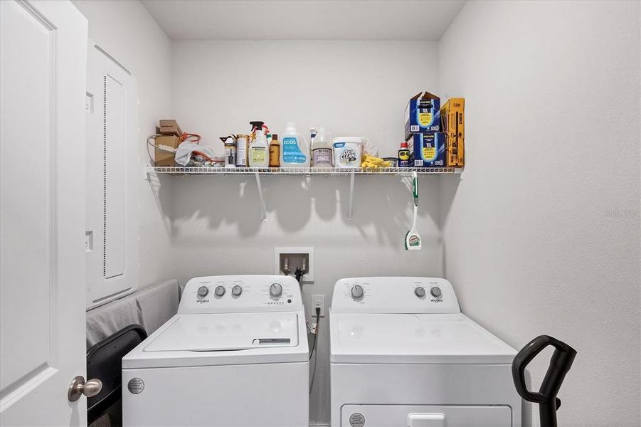 Indoor Laundry Room