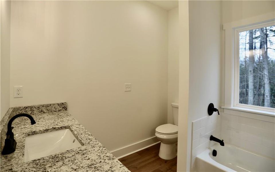 Furnished interior view inside a new home in , Dawsonville (Image 9).