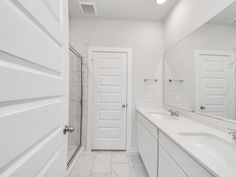 Furnished interior view inside a new home in Liberty Estates, Cleveland (Image 13).