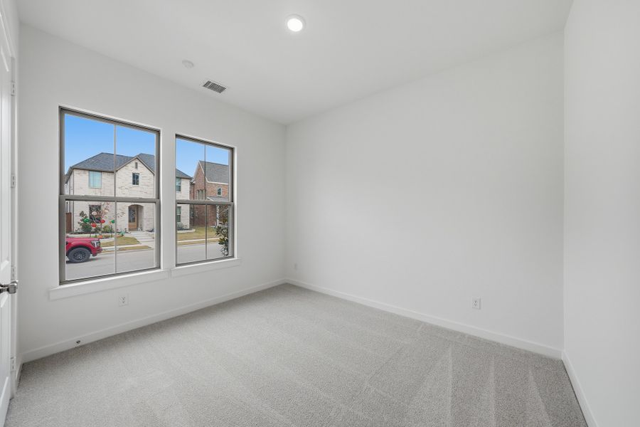 Spacious, unfurnished interior of a new home in Light Farms Brenham - 40' Lots, Celina (Image 19). Spacious, unfurnished interior of a new home in Light Farms Brenham - 40' Lots, Celina (Image 19).