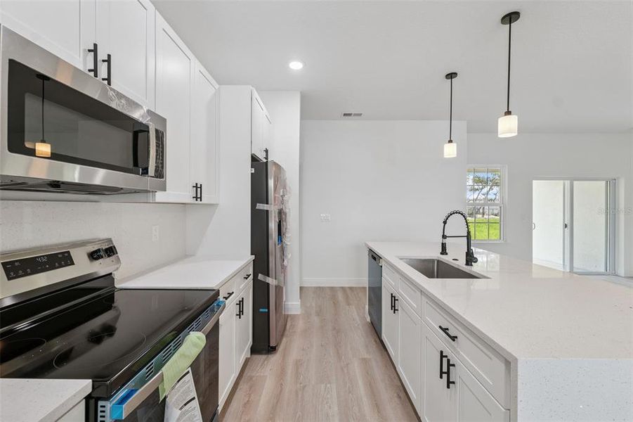 Furnished interior view inside a new home in , Ocala (Image 9).