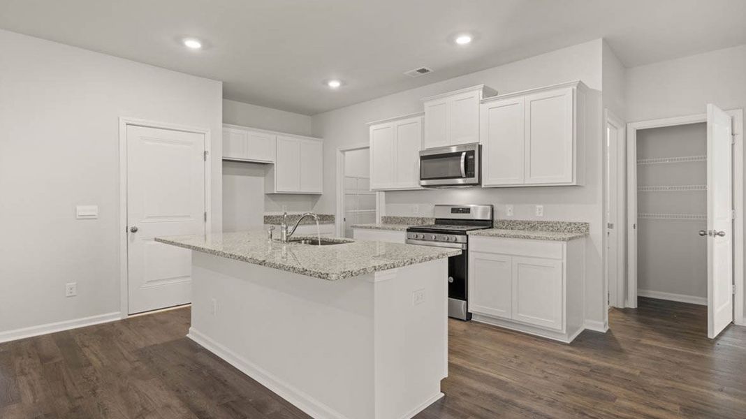 Furnished interior view inside a new home in The Islands, Beech Island (Image 6).