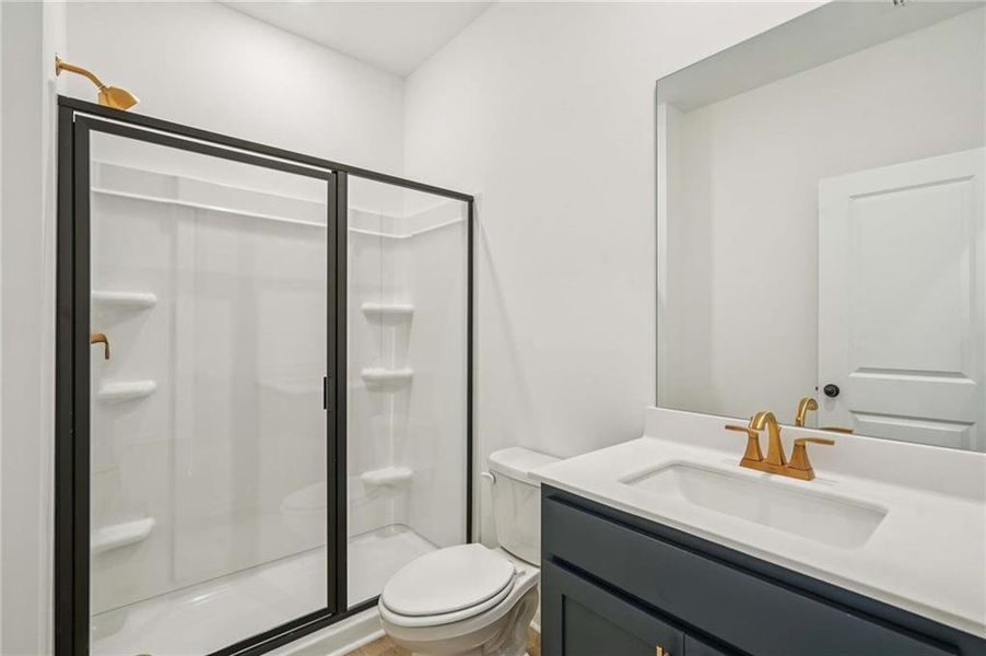 Furnished interior view inside a new home in The Estates at Casteel, Bethlehem (Image 9).