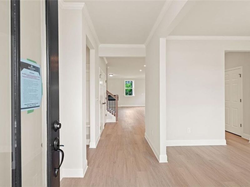 Spacious, unfurnished interior of a new home in Wehunt Meadows, Hoschton (Image 11). Spacious, unfurnished interior of a new home in Wehunt Meadows, Hoschton (Image 11).