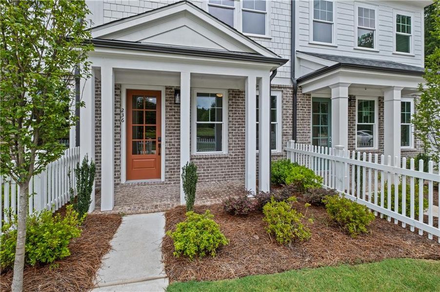 Exterior details and patio area of a home in , Canton (Image 22).