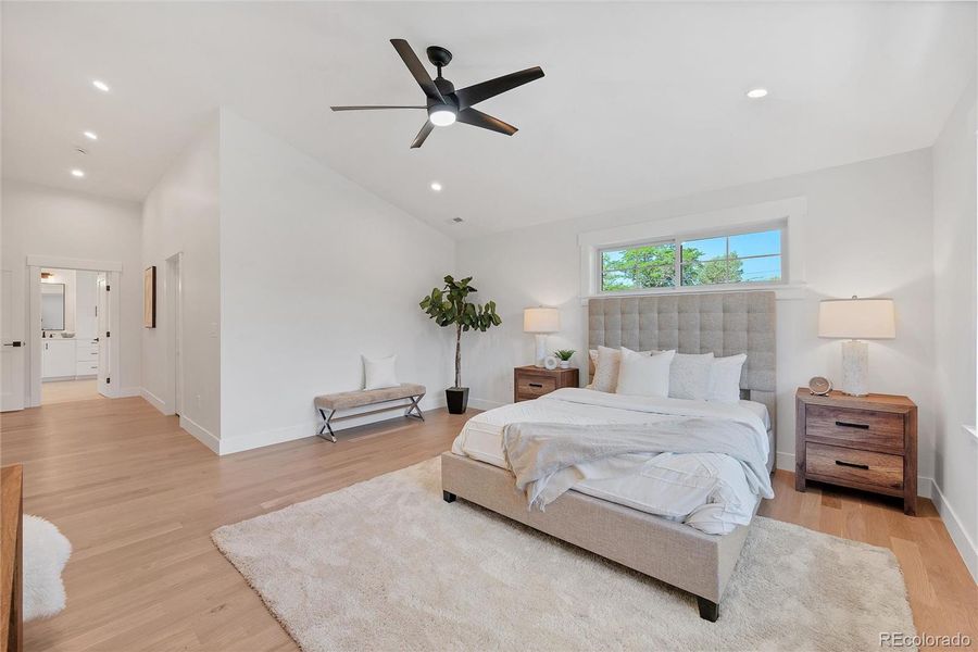 Furnished interior view inside a new home in , Denver (Image 9).