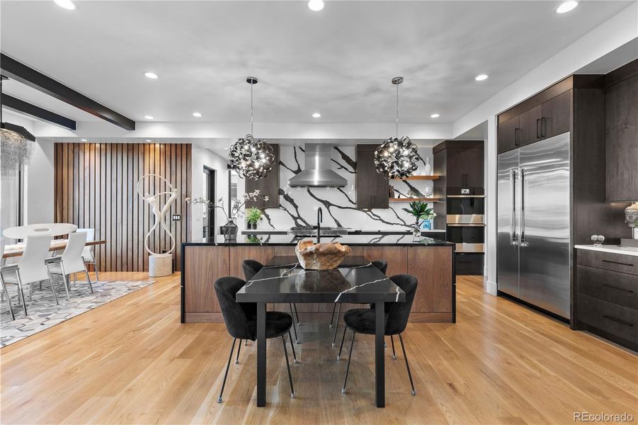 Furnished interior view inside a new home in , Littleton (Image 8).