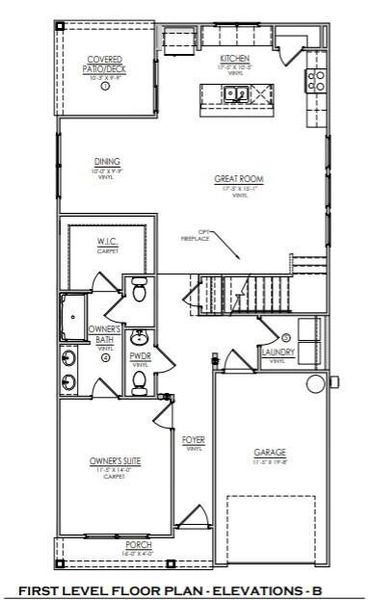 Glenwood II - B6 floorplan