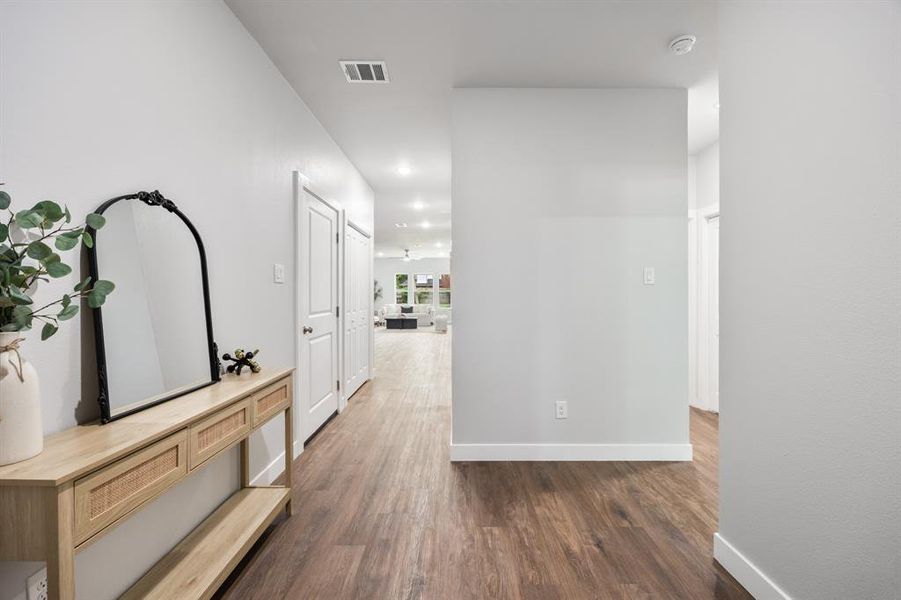 Furnished interior view inside a new home in , Dallas (Image 12).