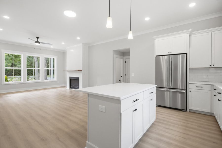 Furnished interior view inside a new home in , Meggett (Image 4).