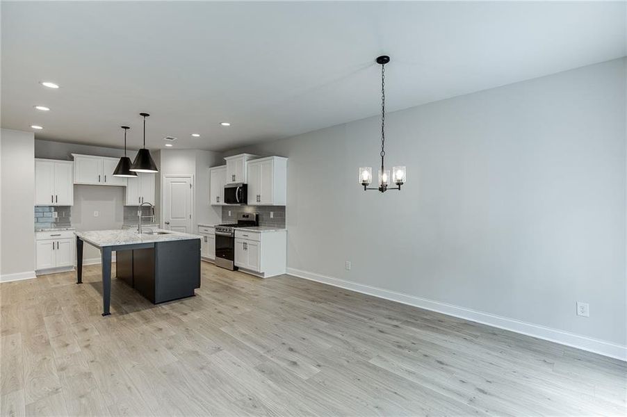 Furnished interior view inside a new home in , Sugar Hill (Image 6).