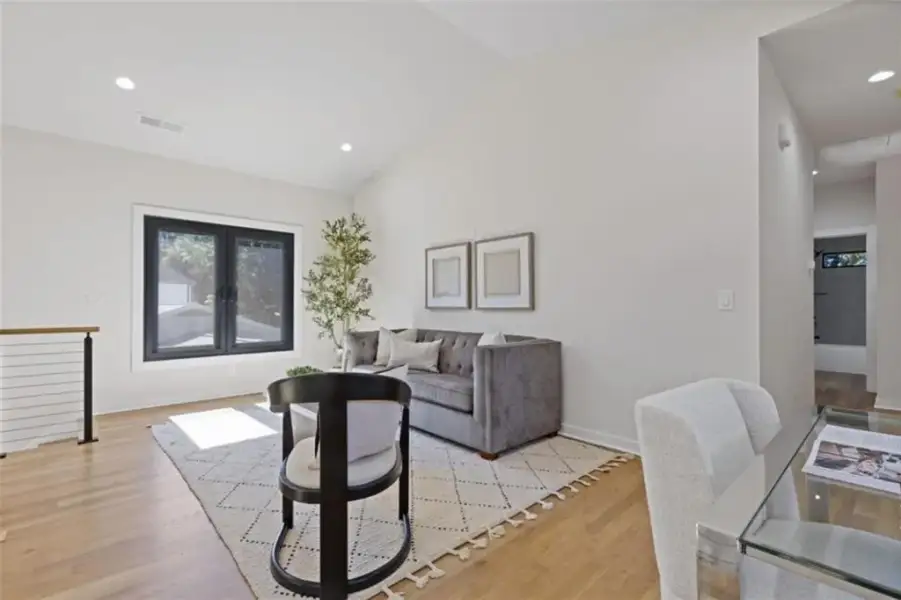 Furnished interior view inside a new home in , Atlanta (Image 35).