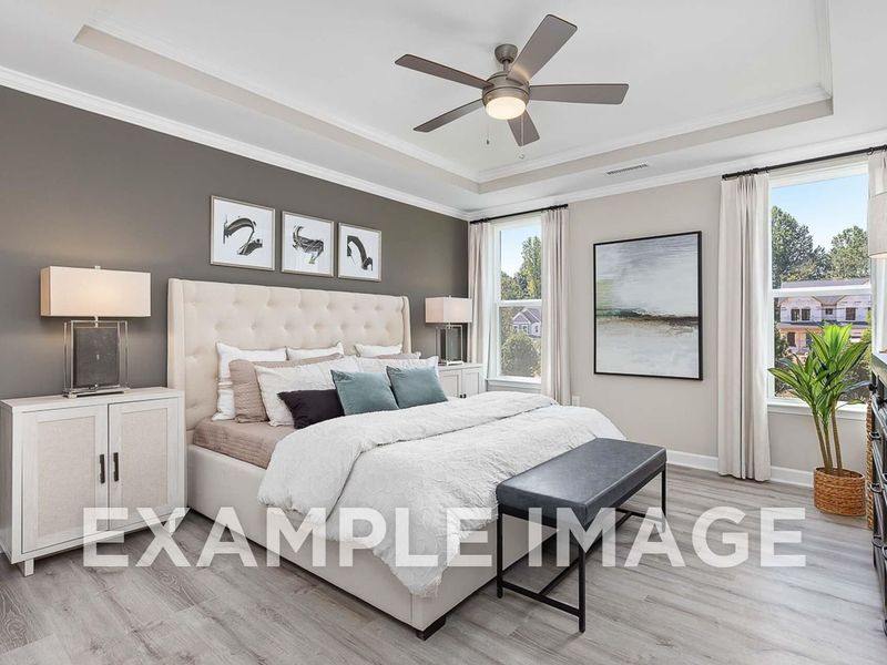 Furnished interior view inside a new home in Wellers Knoll, Lillington (Image 11). Furnished interior view inside a new home in Wellers Knoll, Lillington (Image 11).