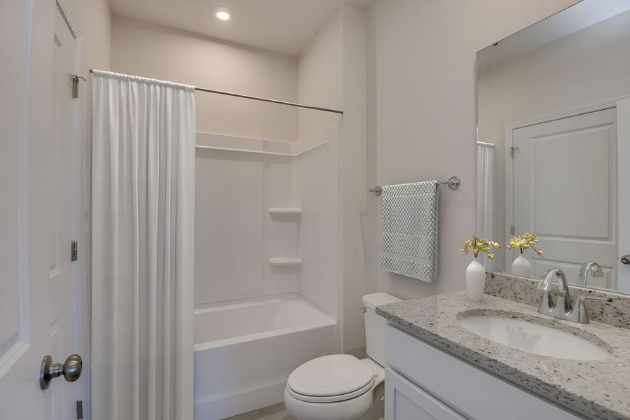 Furnished interior view inside a new home in Madison at Buice Lake, Acworth (Image 118).