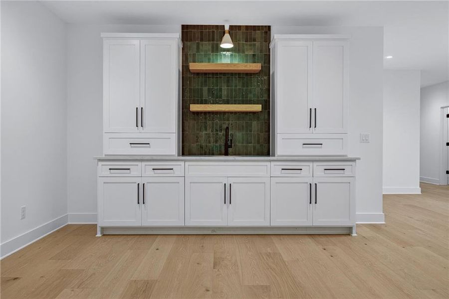 Furnished interior view inside a new home in , Atlanta (Image 16).