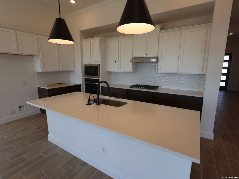 Furnished interior view inside a new home in Preserve at Annabelle Ranch, San Antonio (Image 8).