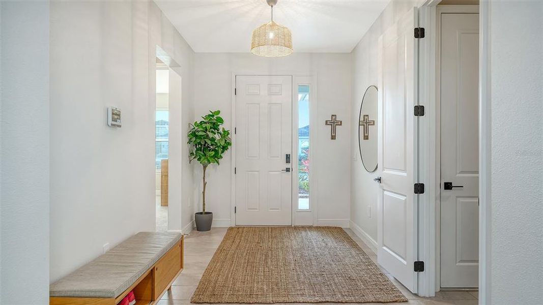 Furnished interior view inside a new home in Star Farms at Lakewood Ranch, Bradenton (Image 38).