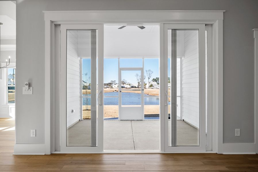Representative unfurnished interior of a home built from the Beckett by Bill Clark Homes in Sidbury Landing, Wilmington (Image 74). Representative unfurnished interior of a home built from the Beckett by Bill Clark Homes in Sidbury Landing, Wilmington (Image 74).