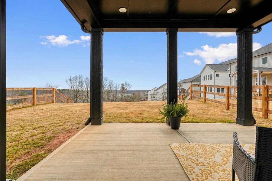 Exterior details and patio area of a home in , Canton (Image 3). Exterior details and patio area of a home in , Canton (Image 3).