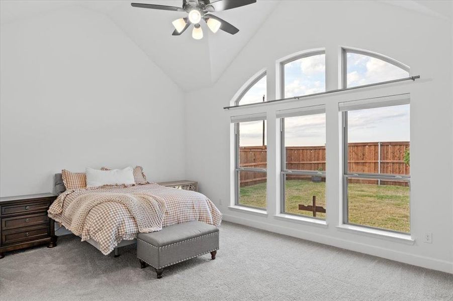 Furnished interior view inside a new home in North Sky, Celina (Image 8).