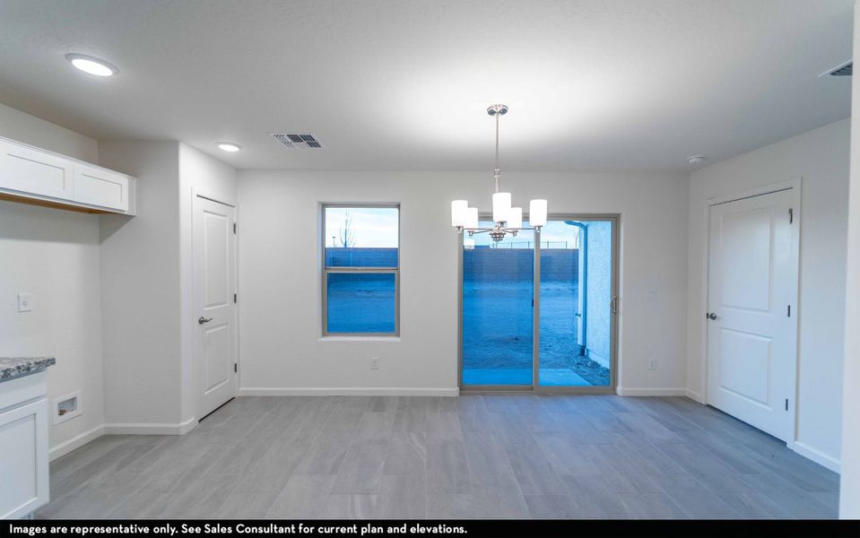Representative unfurnished interior of a home built from the Frio by CastleRock Communities in Rancho Santa Rosa, Maricopa (Image 14). Representative unfurnished interior of a home built from the Frio by CastleRock Communities in Rancho Santa Rosa, Maricopa (Image 14).