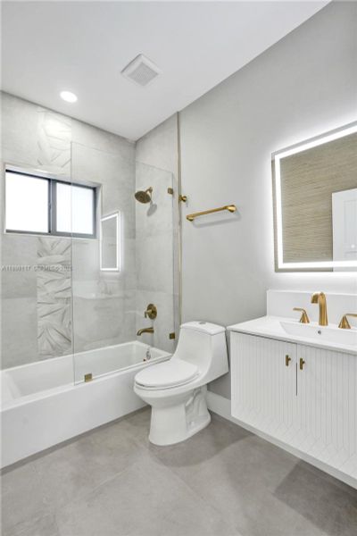 Furnished interior view inside a new home in , West Park (Image 14).