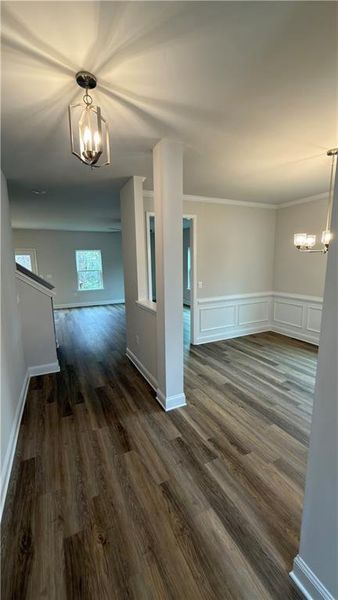 Spacious, unfurnished interior of a new home in Habersham Meadows, Demorest (Image 19).