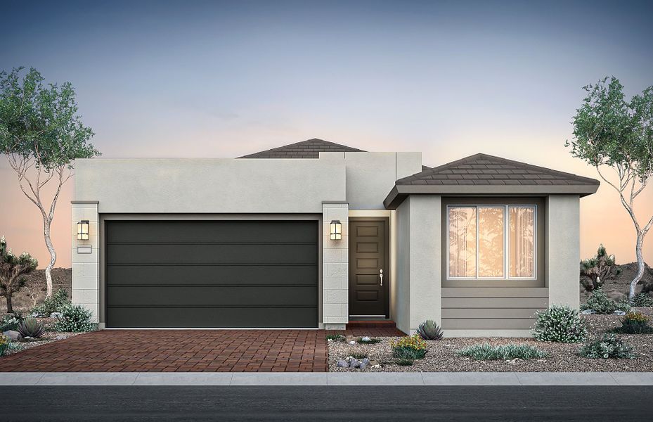 Representative exterior photo of a completed home built from the Verbena by Pulte Homes in Upper Canyon, Phoenix, AZ (Image 2). Representative exterior photo of a completed home built from the Verbena by Pulte Homes in Upper Canyon, Phoenix, AZ (Image 2).