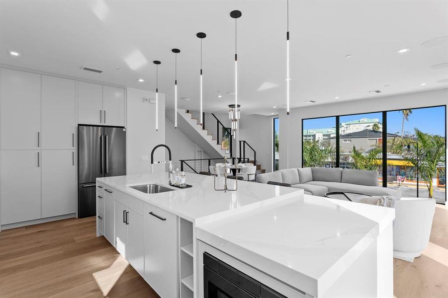 Furnished interior view inside a new home in , Indian Rocks Beach (Image 57). Furnished interior view inside a new home in , Indian Rocks Beach (Image 57).