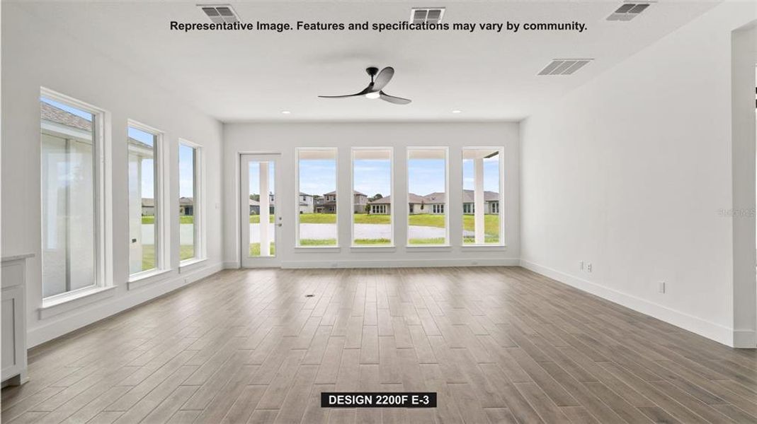 Spacious, unfurnished interior of a new home in Sanctuary at Seaire, Parrish (Image 8). Spacious, unfurnished interior of a new home in Sanctuary at Seaire, Parrish (Image 8).