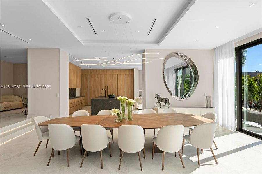 Furnished interior view inside a new home in , North Miami Beach (Image 33).