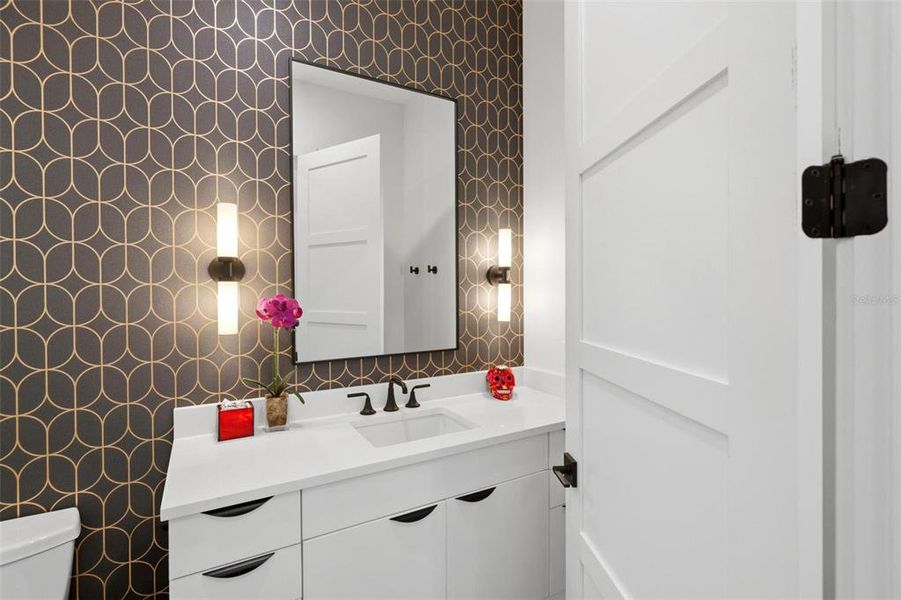 Furnished interior view inside a new home in , Sarasota (Image 38).