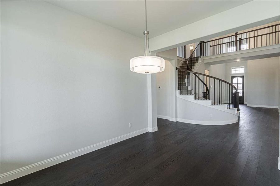 Representative unfurnished interior of a home built from the Brennan by Pacesetter Homes in Timberbrook, Justin (Image 15).